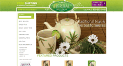 Desktop Screenshot of herbalteacenter.com